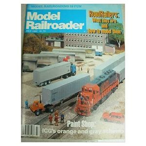 Model Railroader (July 1982) - Vol 49 No. 7 (Collectible Single Back Issue Magaz